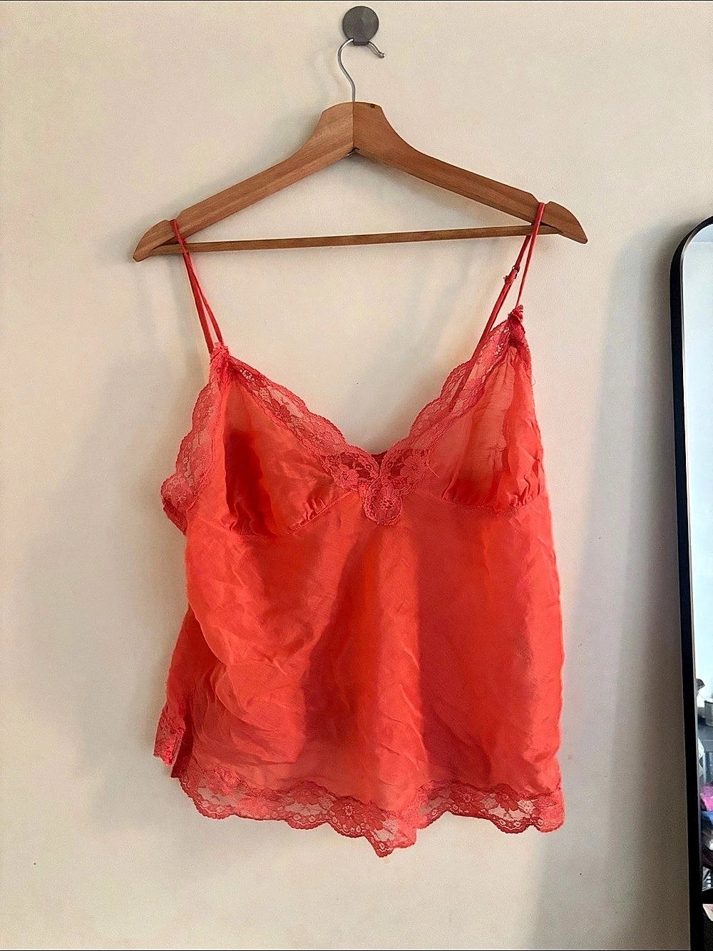 Free People Lace Camisole in Pink Like New